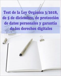 Test Gratis Ley Org Nica Protecci N Datos Personales Y Garant A