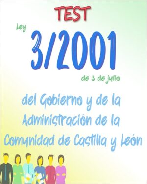 test ley 3/2001 gobierno y administracion castilla y leon PDF