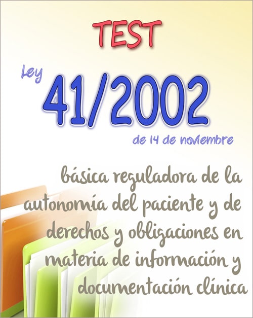 test ley 41/2002