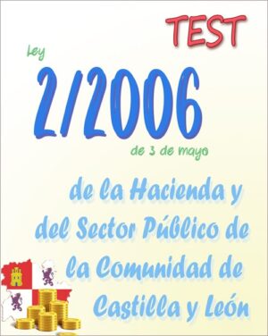 test ley 2/2006 hacienda publica Castilla y Leon