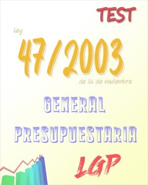 test Ley 47/2003, General Presupuestaria, POR TITULOS