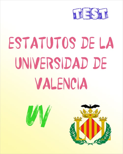 test estatutos universidad Valencia