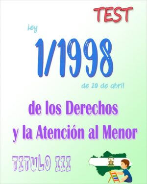 test Ley 1/1998, de los Derechos y la Atención al Menor - Andalucia