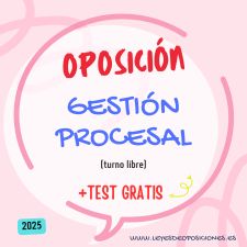 Oposición Gestión procesal