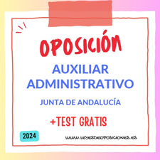 OPOSICIÓN Auxiliar Administrativo de la Junta de Andalucía 2024