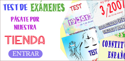 test oposiciones tienda