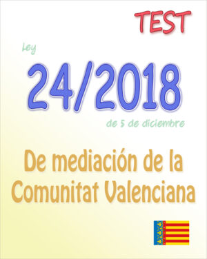 test ley 24/2018 com valenciana