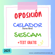 OPOSICIÓN Celador SESCAM 2025