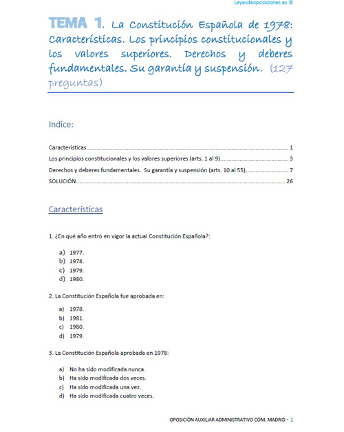 test auxiliar administrativo madrid test auxiliar administrativo madrid